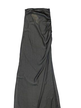ATOIR The Rome Skirt Black Long Split transparent skirt size 4 NWT Sample Sale